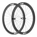 Ultraleichtes 1195g 700C Front 45x28mm Rear 55x28mm Disc Brake Carbon Rennrad-Laufradsatz Tubeless